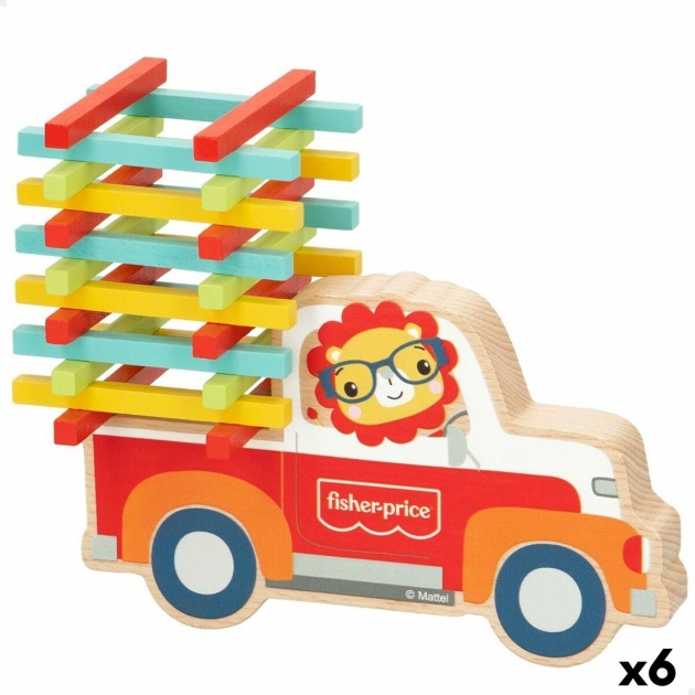 Statybos rinkinys Fisher Price 61 Dalys (6 vnt.)