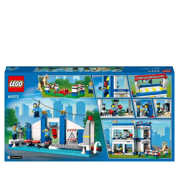 Statybos rinkinys Lego 60372 The police training center