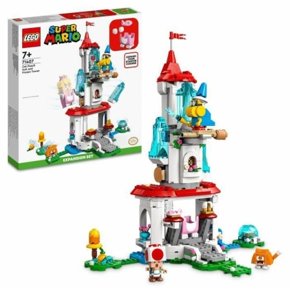 Statybos rinkinys Lego 71407 Super Mario The Frozen Tower and Peach Cat Costume