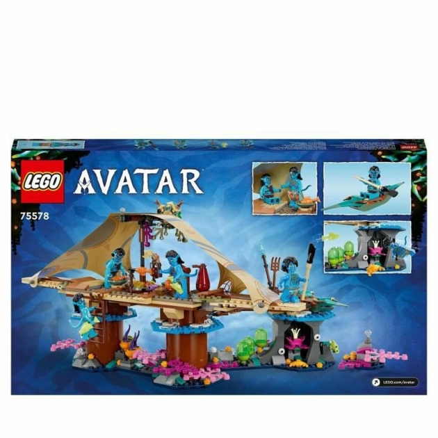 Statybos rinkinys Lego 75578 Metkayina Reef Home 528 Dalys