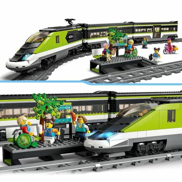 Statybos rinkinys Lego City Express Passenger Train Spalvotas