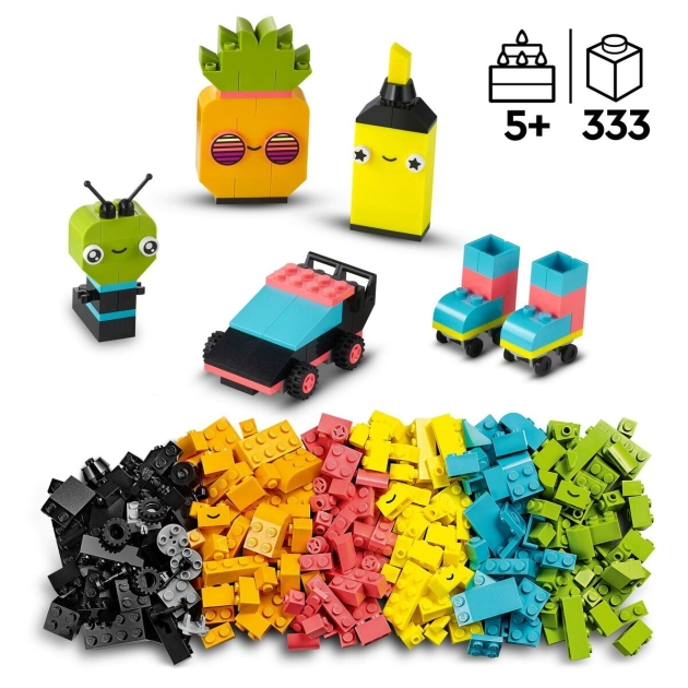 Statybos rinkinys Lego Classic Neon