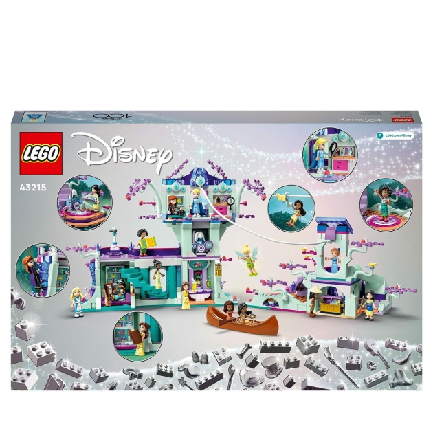 Statybos rinkinys Lego Disney 43215 The hut enchanted in the tree