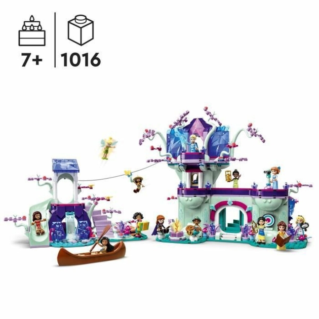 Statybos rinkinys Lego Disney 43215 The hut enchanted in the tree