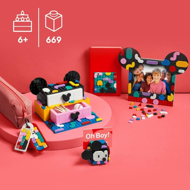 Statybos rinkinys Lego DOTS 41964 Mickey Mouse and Minnie Mouse