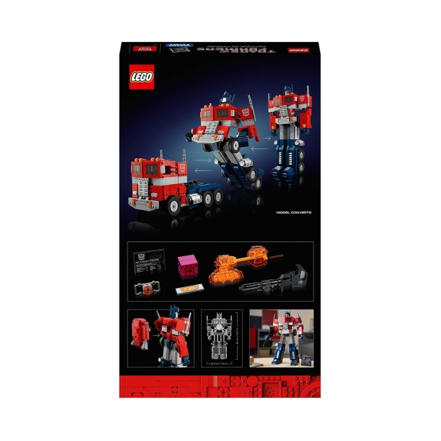 Statybos rinkinys Lego Icons 10302 Optimus Prime Transformers