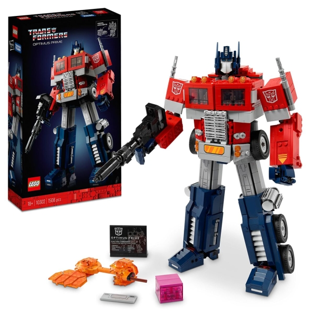 Statybos rinkinys Lego Icons 10302 Optimus Prime Transformers