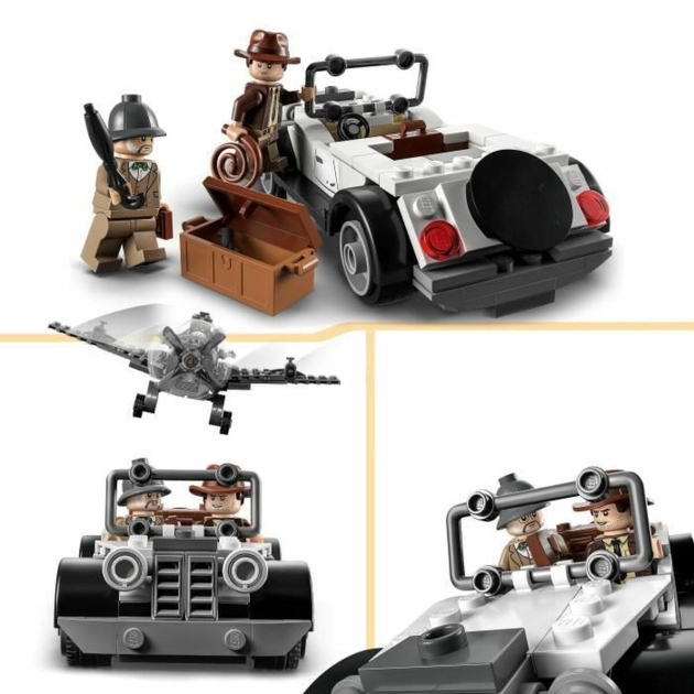 Statybos rinkinys Lego Indiana Jones 77012 Continuation by fighting plane