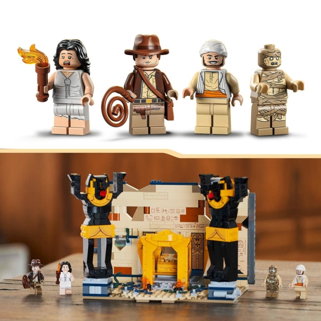 Statybos rinkinys Lego Indiana Jones 77013 The escape of the lost tomb