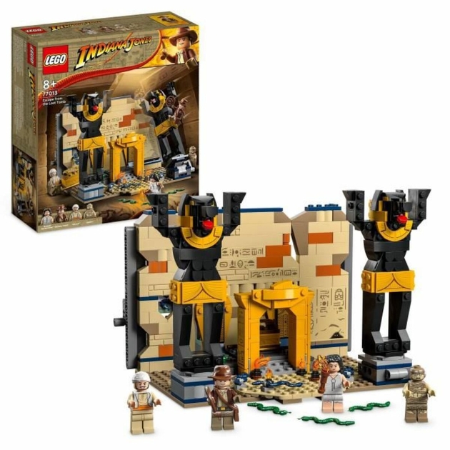 Statybos rinkinys Lego Indiana Jones 77013 The escape of the lost tomb