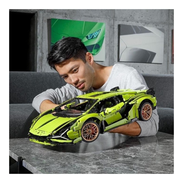 Statybos rinkinys Lego Lamborghini Sián FKP 37 Spalvotas