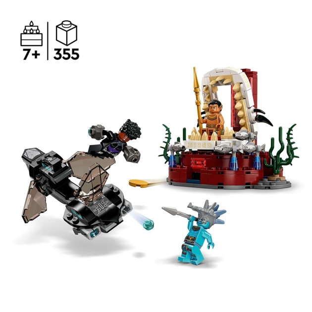 Statybos rinkinys Lego Marvel 76213 The Throne Salle of King Namor