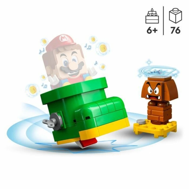 Statybos rinkinys Lego Super Mario 71404 Goomba’s Shoe Expansion Set Spalvotas