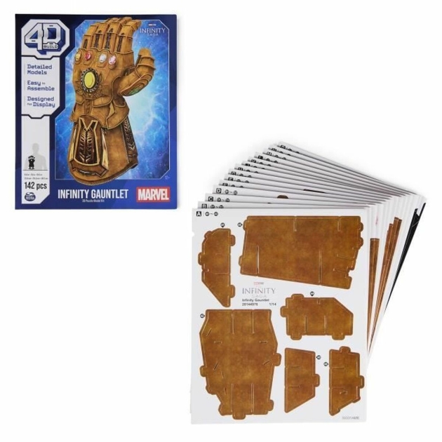 Statybos rinkinys Marvel Infinity Gauntlet 142 Dalys 23,8 x 25,4 x 49,2 cm Spalvotas