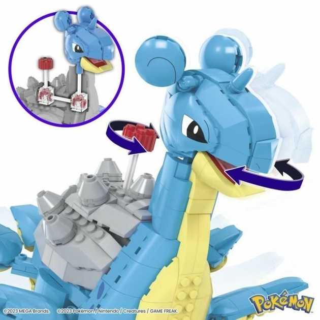 Statybos rinkinys Pokémon Mega Construx – Lapras 527 Dalys