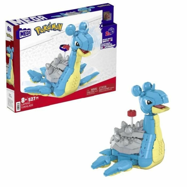 Statybos rinkinys Pokémon Mega Construx - Lapras 527 Dalys