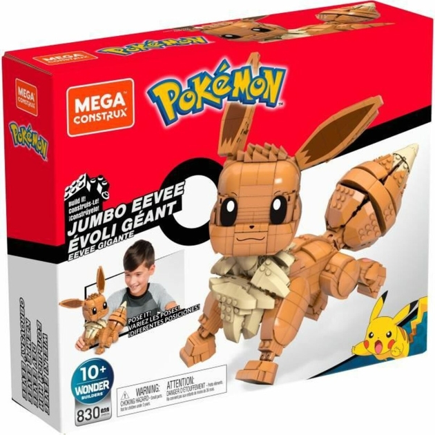 Statybos rinkinys Pokémon Pokemon Eevee Giant Spalvotas