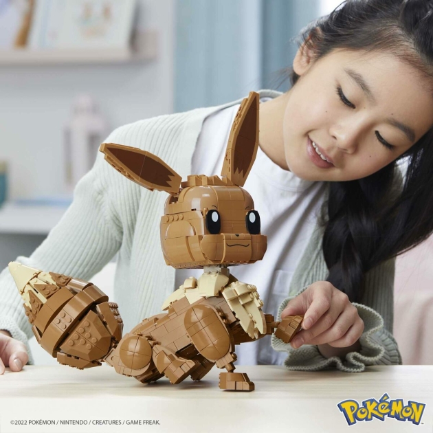 Statybos rinkinys Pokémon Pokemon Eevee Giant Spalvotas