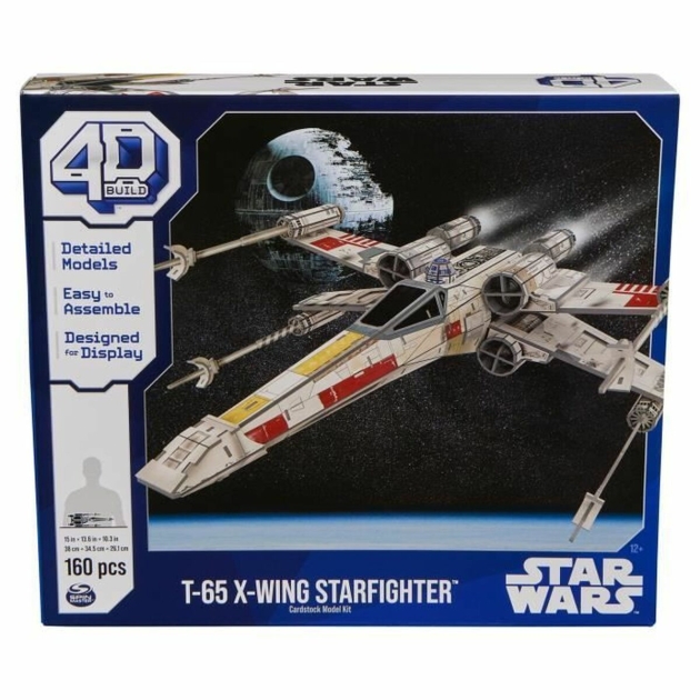 Statybos rinkinys Star Wars T 65 X Wing Starfighter 160 Dalys 38 x 34,5 x 26 cm Spalvotas