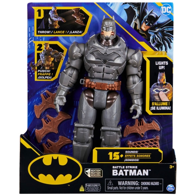 Sujungiama dalis Batman Battle Strike 30 cm Šviesus Garsas