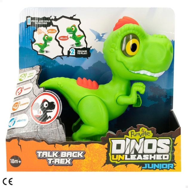 Sujungiama dalis Funville Dinozauras 23 x 21 x 8 cm 23 x 21,5 x 8,5 cm (4 vnt.)