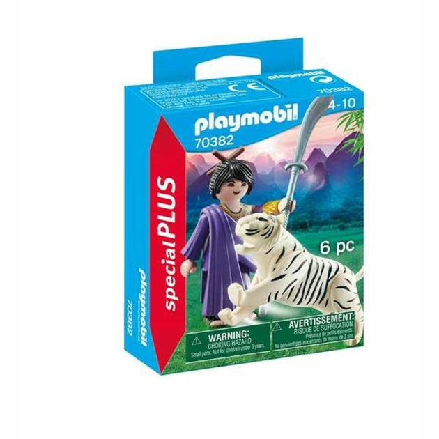 Sujungiama dalis Playmobil 70382 Tigras Rytietiškas 70382 (6 pcs)