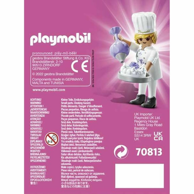 Sujungiama dalis Playmobil Playmo Friends 70813 Pastry Chef (5 pcs)