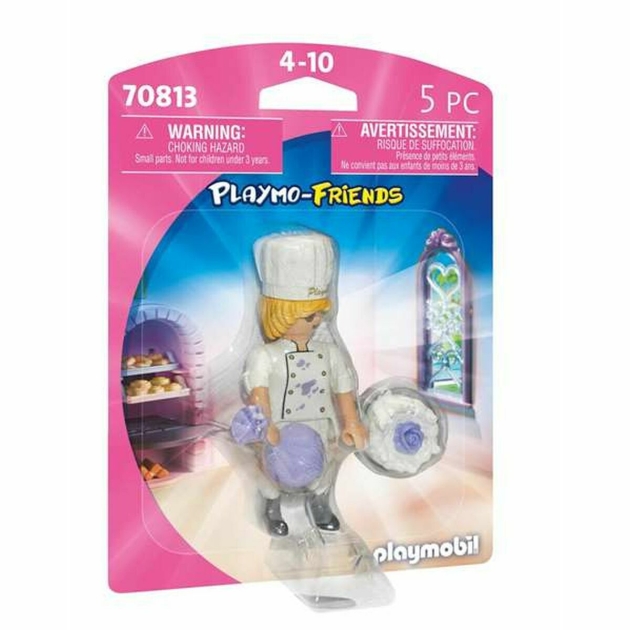 Sujungiama dalis Playmobil Playmo-Friends 70813 Pastry Chef (5 pcs)