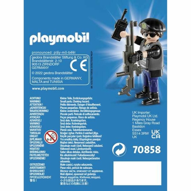 Sujungiama dalis Playmobil Playmo Friends 70858 Policija (5 pcs)