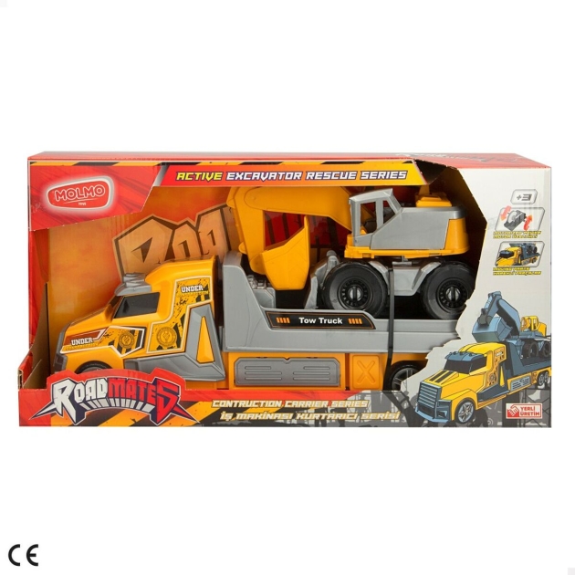 Sunkvežimių vežimėlis ir automobiliai Colorbaby 36 x 11 x 10 cm (6 vnt.)