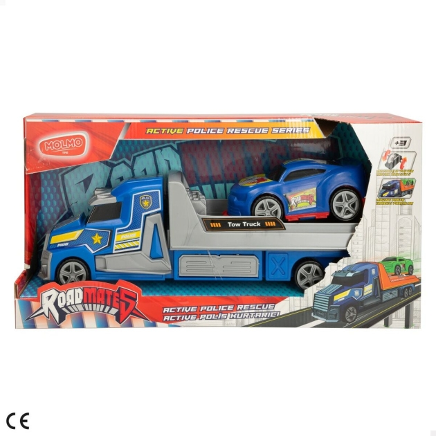 Sunkvežimių vežimėlis ir automobiliai Colorbaby 36 x 11 x 10 cm (6 vnt.)