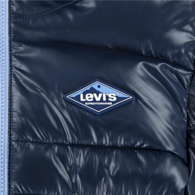 Švarkas Vaikiškas Levi’s Lined Mdwt Puffer J Dress Tamsiai mėlyna