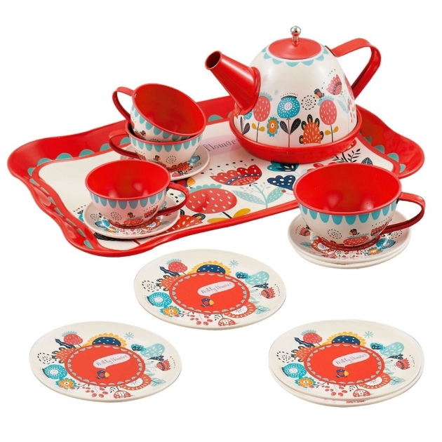 Tea set Colorbaby My Home Žaislas 15 Dalys (6 vnt.)