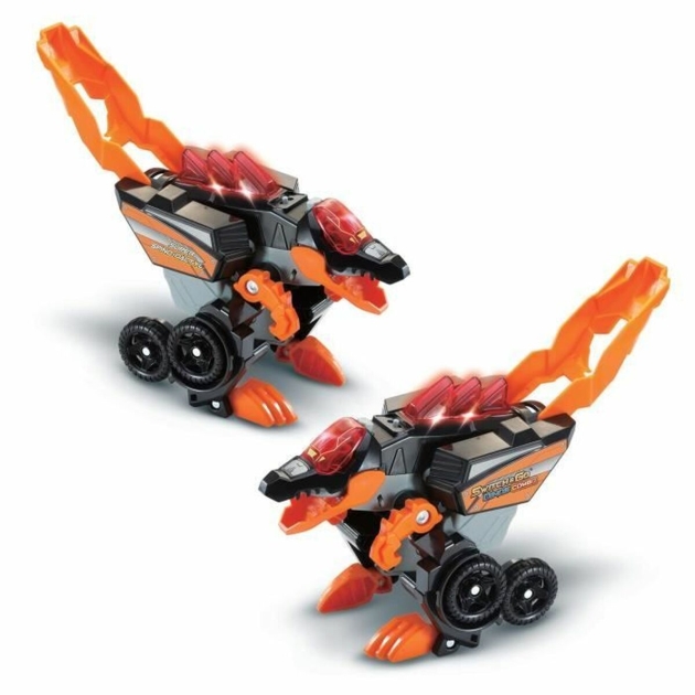 Transformuojamas super robotas Vtech Switch Go Dinos Combo: SUPER SPINO DACTYL 2 IN 1 Dinozauras