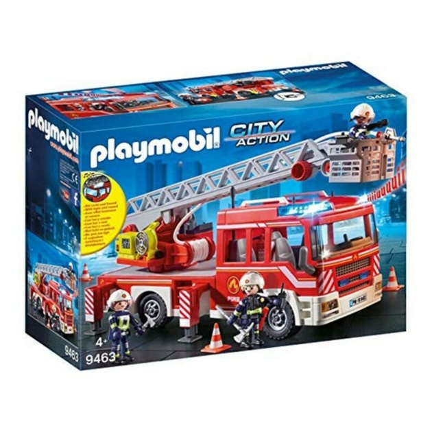 Transporto priemonių žaidimo rinkinys City Action Playmobil 9463 (14 pcs) Gaisro variklis