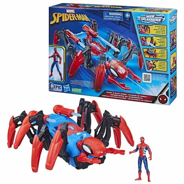 Transporto priemonių žaidimo rinkinys Hasbro Spiderman Sviedinio paleidimo priemonė