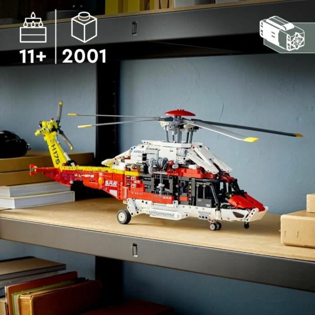 Transporto priemonių žaidimo rinkinys Lego Technic 42145 Airbus H175 Rescue Helicopter 2001 Dalys