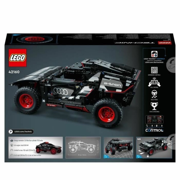 Transporto priemonių žaidimo rinkinys Lego Technic Audi 42160 Spalvotas