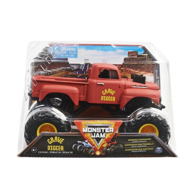 Transporto priemonių žaidimo rinkinys Monster Jam 6056371 14,92 x 21,27 x 13,65 cm