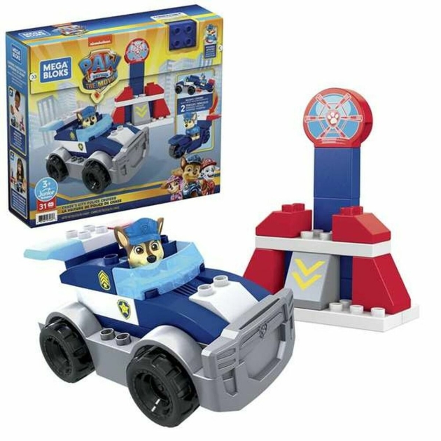 Transporto priemonių žaidimo rinkinys Paw Patrol Mega Blocks Mattel GYJ00 30 Dalys 31 Dalys