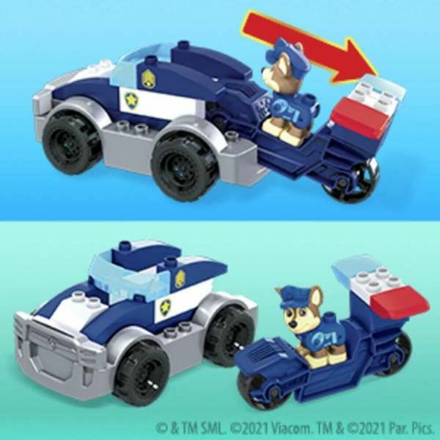 Transporto priemonių žaidimo rinkinys Paw Patrol Mega Blocks Mattel GYJ00 30 Dalys 31 Dalys