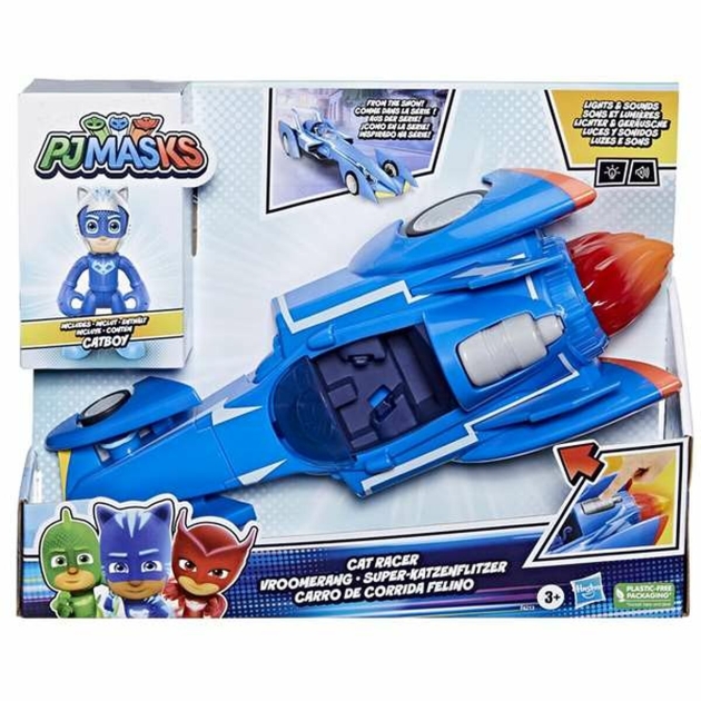 Transporto priemonių žaidimo rinkinys PJ Masks Super Cat Mobile