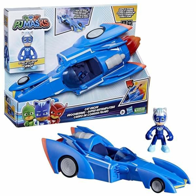 Transporto priemonių žaidimo rinkinys PJ Masks Super Cat-Mobile