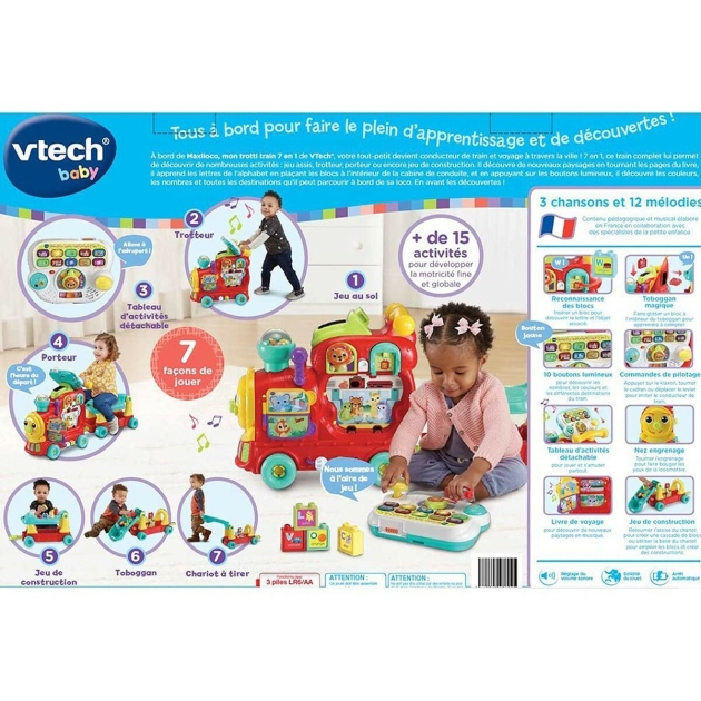 Triratis Vtech Baby (FR) Raudona Spalvotas (Naudoti A)