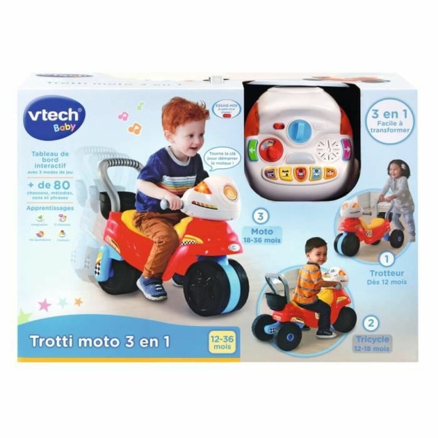 Triratis Vtech Baby Trotti Moto 3 in 1 (FR)