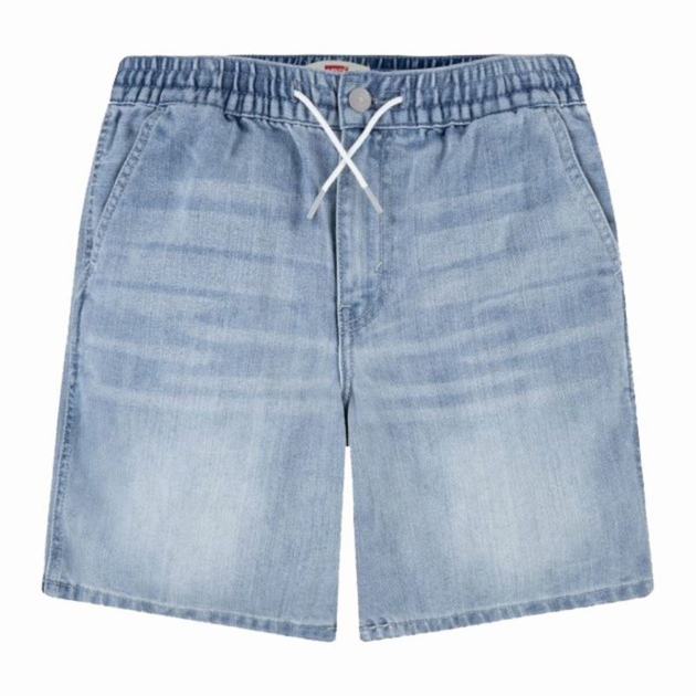 Trumpos kelnės Relaxed Pull On Levi’s Make Me Plieno mėlynumo Vyras