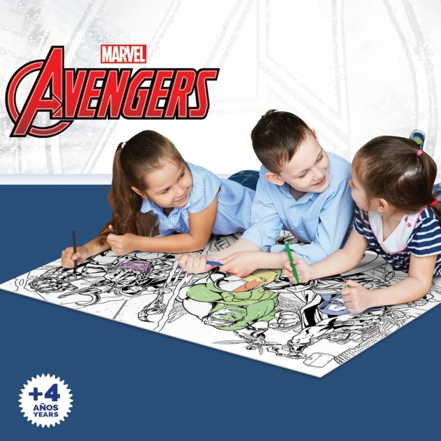 Vaikiška puzlė The Avengers Dvipusis 108 Dalys 70 x 1,5 x 50 cm (6 vnt.)