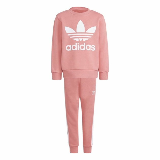 Vaikiška sportinė apranga Adidas Crew Rožinė