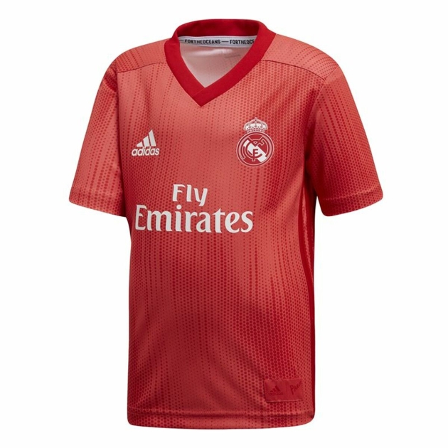 Vaikiška sportinė apranga Adidas Real Madrid 2018/2019 Raudona