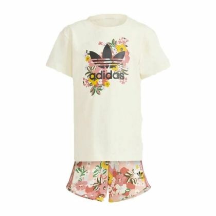 Vaikiška sportinė apranga Adidas Studio London Floral  Rusvai gelsva